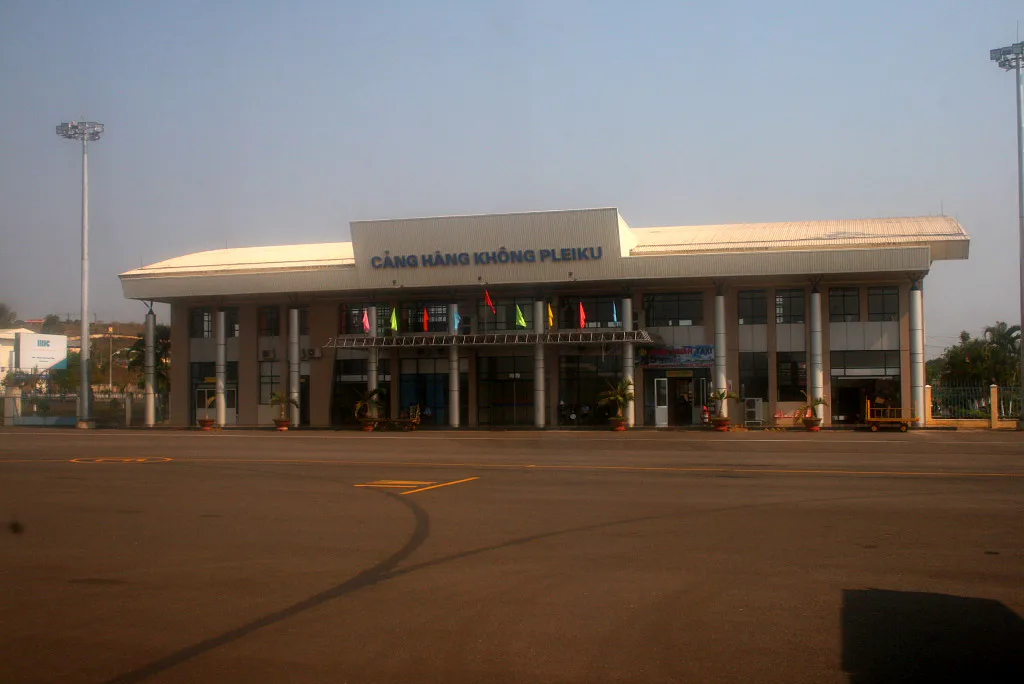 Ảnh thật Sân bay Pleiku